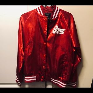Silk David Bowie bomber jacket